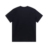 Close-up of Burberry t-shirt craftsmanship