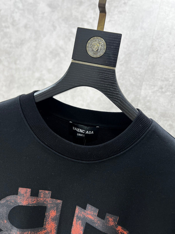 Close-up of Balenciaga designer clothing craftsmanship