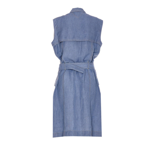 Bottega Veneta Dresses? Bottega Veneta Women Denim Dress Chic Everyday Designer Dress