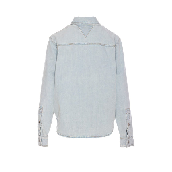 Bottega Veneta Tops? Bottega Veneta Women Denim Shirt Premium Designer Casual Top