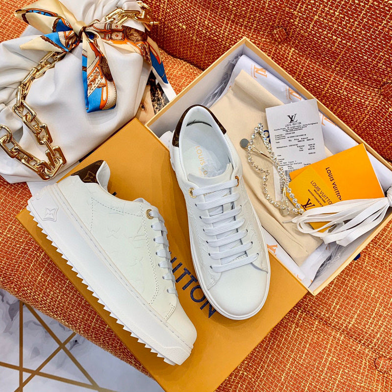 Louis Vuitton shoes front view designer style