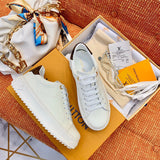 Louis Vuitton shoes front view designer style