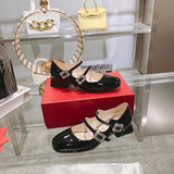 Close-up of Roger Vivier shoes craftsmanship