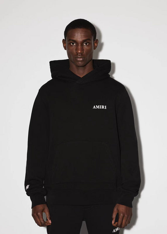 Amiri luxury hoodie detail shot