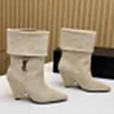 Saint Laurent luxury shoes detail shot