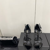 Front view of Saint Laurent luxury piece style No.089