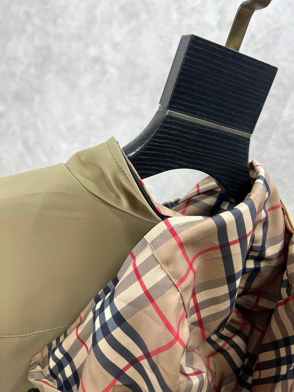 Burberry luxury designer clothing detail shot