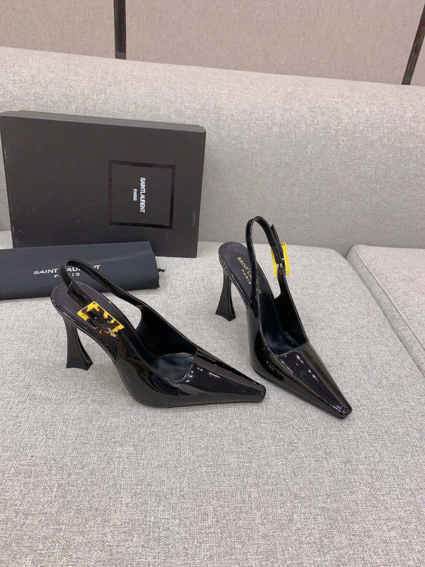 Saint Laurent designer shoes full view