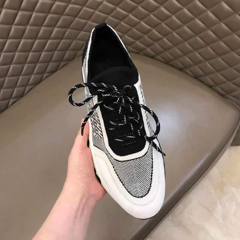Hermès Nude Slip-On Sneakers - Close-Up Texture View