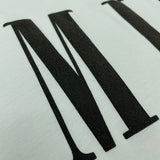 Amiri luxury t-shirt detail shot