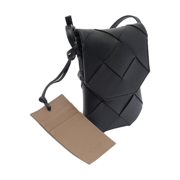 Bottega Veneta Bags? Bottega Veneta Men Diago Phone Pouch Luxury Designer Leather Handbag