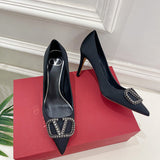 Full silhouette view of Valentino Garavani luxury piece style No.220