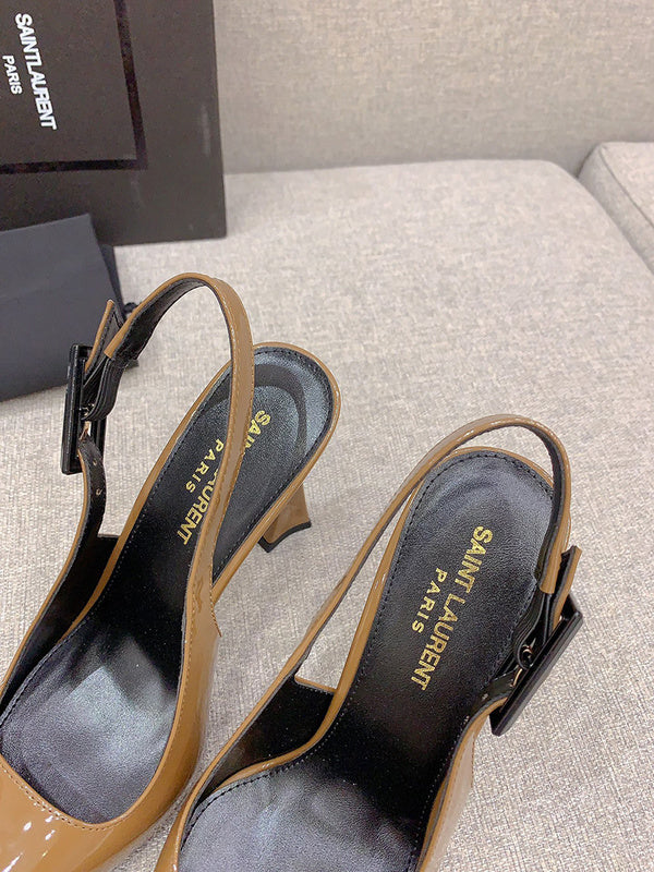 Saint Laurent designer shoes full view