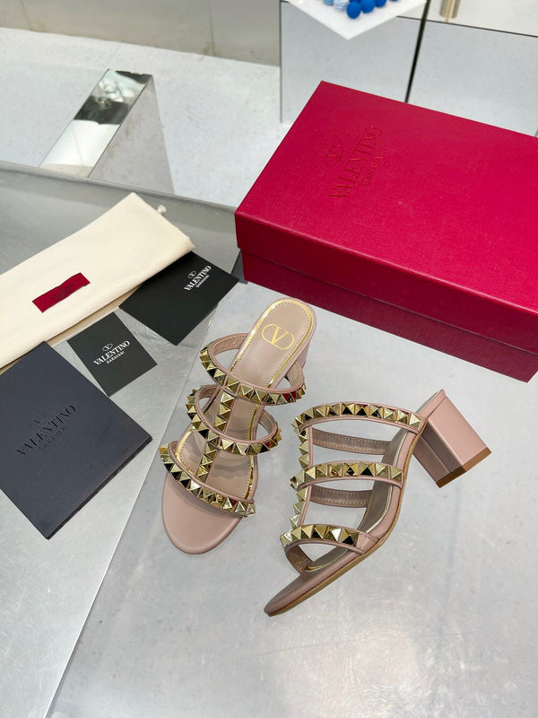 Valentino Garavani luxury shoes detail shot