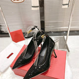 Valentino Garavani shoes front view designer style