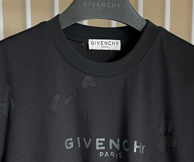 Close-up of Givenchy designer clothing craftsmanship
