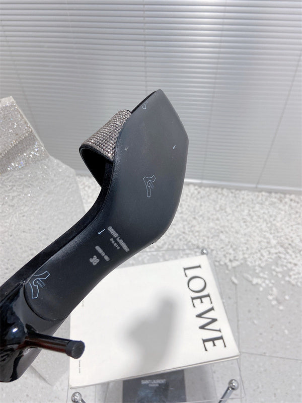 Saint Laurent designer shoes full view