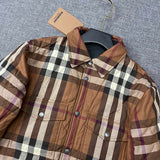 Close-up of Burberry designer clothing craftsmanship