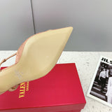 Valentino Garavani luxury shoes detail shot