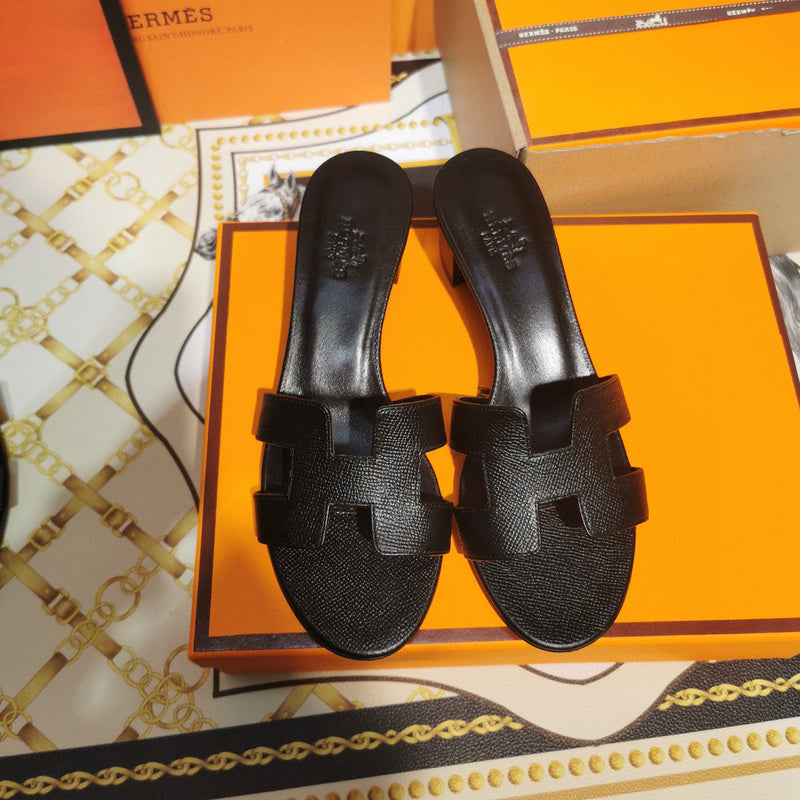 Hermes sandals Style 019 - close-up of luxury comfort fit