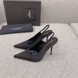 Saint Laurent shoes front view designer style