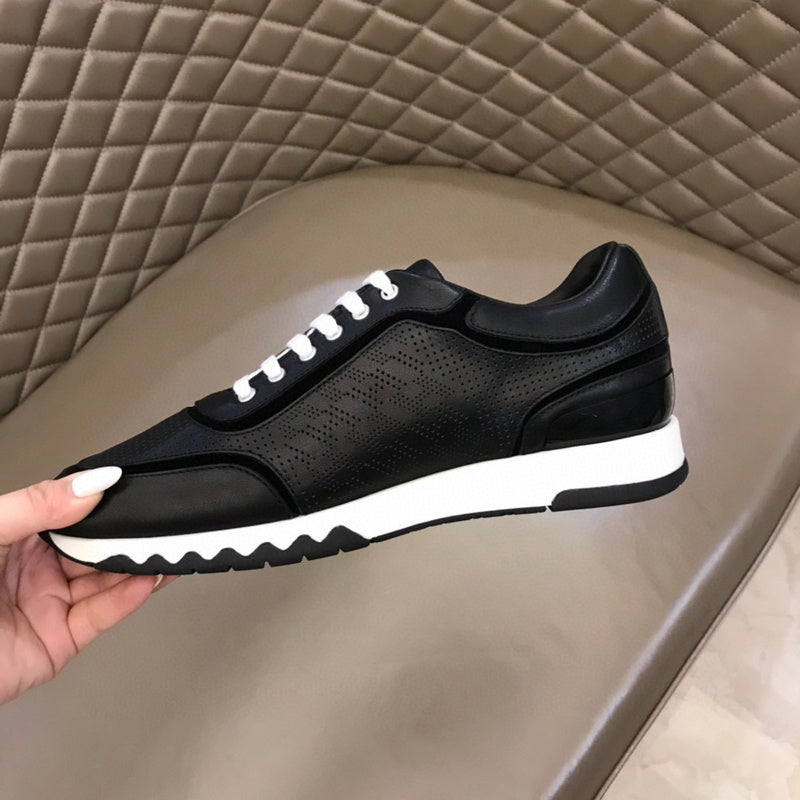 Hermès Grey Slip-On Sneakers - Toe Detail View