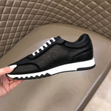 Hermès Grey Slip-On Sneakers - Toe Detail View