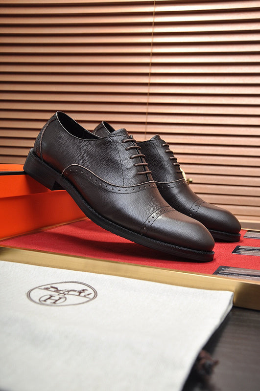 Hermes shoes Style 075 - side profile detail
