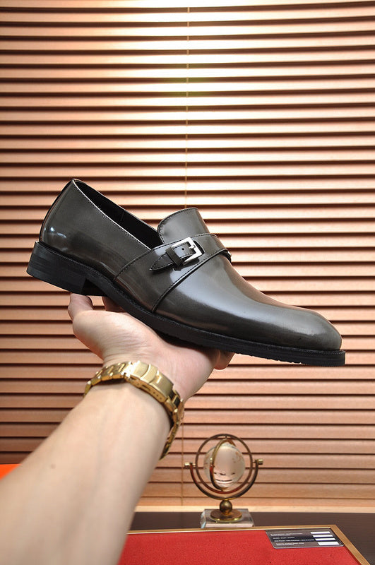 Hermes shoes Style 068 - front view, sleek modern silhouette