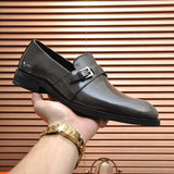 Hermes shoes Style 068 - front view, sleek modern silhouette