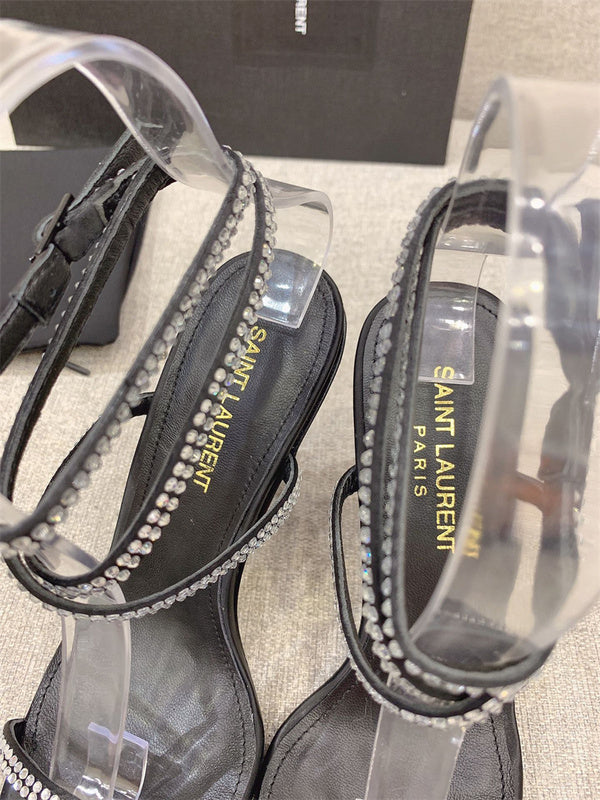 Saint Laurent luxury shoes detail shot
