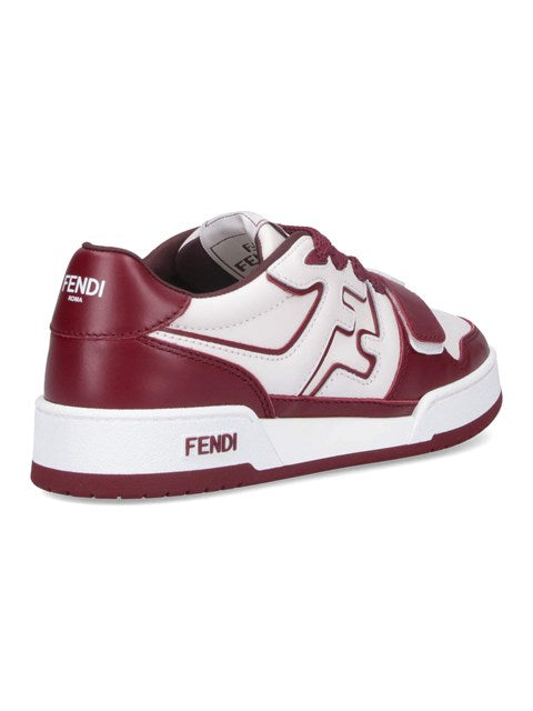 Close-up of Fendi athletic hardware and fine stitching