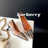 Burberry shoes Style 345 - logo and branding close-up