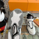 Louis Vuitton Camel Low-Top Sneakers - Studio Shot