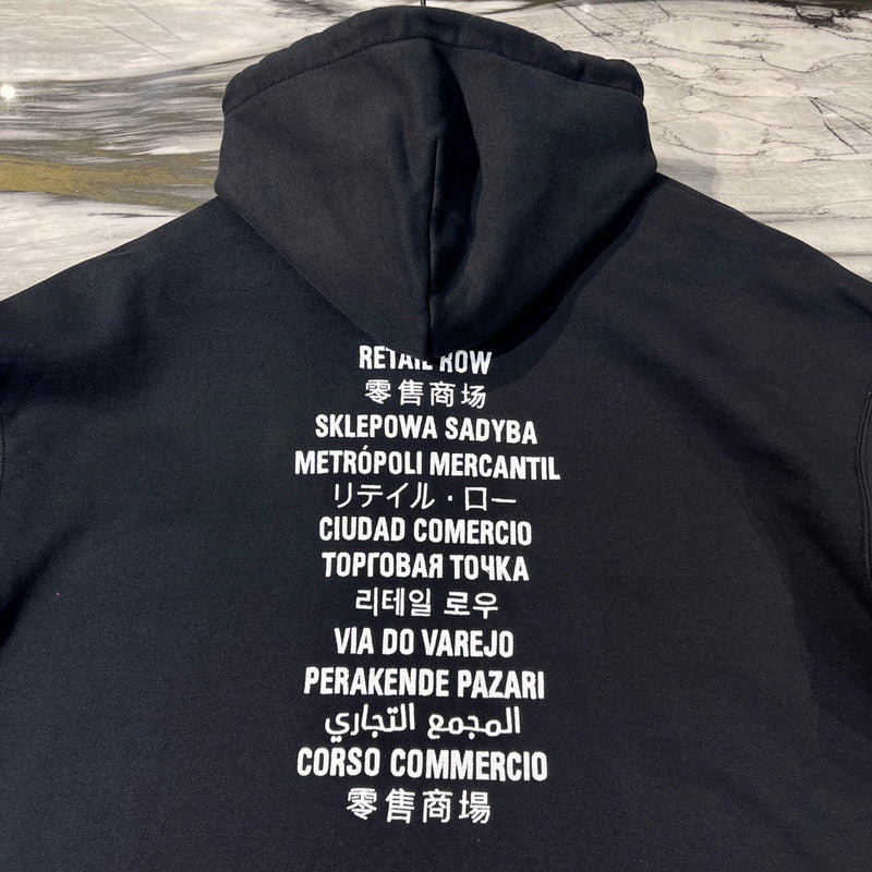 Balenciaga luxury designer clothing detail shot