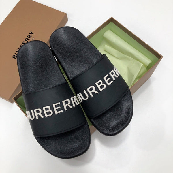 Burberry Chocolate Brown Pointed-Toe Flats - Angled View