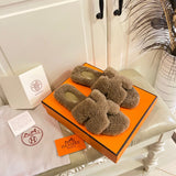 Hermes sandals Style 051 - styled lifestyle view