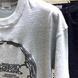 Close-up of Burberry t-shirt craftsmanship
