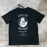 Amiri t-shirt front view designer style