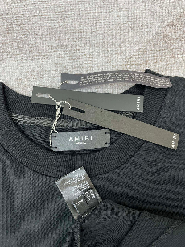 Amiri luxury hoodie detail shot