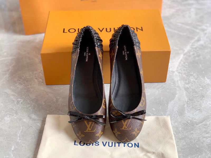 Louis Vuitton designer shoes full view