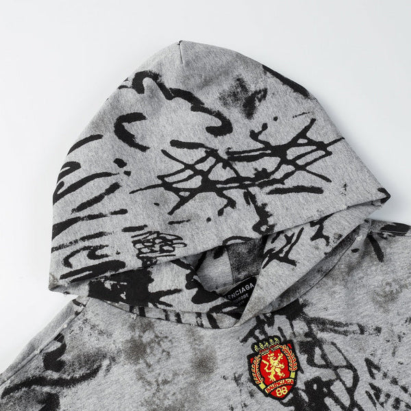 Close-up of Balenciaga designer clothing craftsmanship