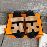 Hermes sandals Style 126 - styled lifestyle view