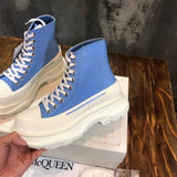 Alexander McQueen shoes Style 263 - close-up of premium leather craftsmanship