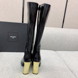 Saint Laurent designer shoes full view