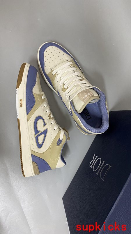 Dior Chocolate Brown Low-Top Sneakers - Lifestyle Styling Shot