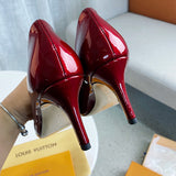 Louis Vuitton shoes Style 183 - close-up of statement logo accent