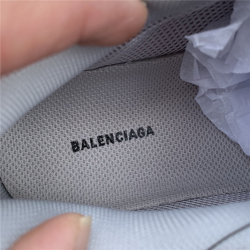 Balenciaga Grey Chunky Platform Sneakers - Studio Shot