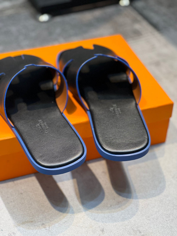 Hermès Black Loafer Flats - Sole Detail View