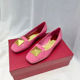 Valentino Garavani luxury shoes detail shot